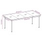 vidaXL Set Mobili da Pranzo da Giardino 7 pz Marrone