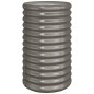 vidaXL Vaso da Giardino Acciaio Verniciato a Polvere 40x40x68cm Grigio vidaXL Vaso da Giardino Acciaio Verniciato a Polvere 40x40x68cm Grigio