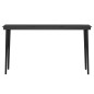 vidaXL Set da Pranzo da Giardino 5 pz con Cuscini Nero vidaXL Set da Pranzo da Giardino 5 pz con Cuscini Nero