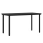 vidaXL Set da Pranzo da Giardino 7 pz con Cuscini Marrone e Nero vidaXL Set da Pranzo da Giardino 7 pz con Cuscini Marrone e Nero