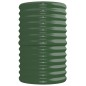 vidaXL Letto Giardino Acciaio Verniciato a Polvere 224x40x68 cm Verde