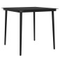 vidaXL Set da Pranzo da Giardino 5 pz con Cuscini Marrone e Nero vidaXL Set da Pranzo da Giardino 5 pz con Cuscini Marrone e Nero