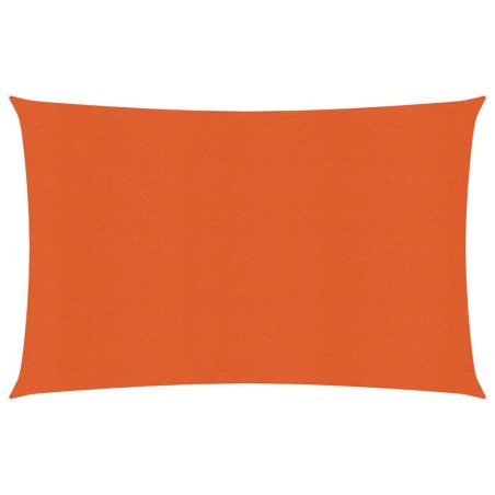 vidaXL Vela Parasole 160 g/m² Arancione 2,5x4 m in HDPE