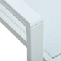 vidaXL Set da Pranzo da Giardino 9 pz Bianco vidaXL Set da Pranzo da Giardino 9 pz Bianco