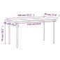 vidaXL Set da Pranzo per Giardino 5 pz con Cuscini Nero vidaXL Set da Pranzo per Giardino 5 pz con Cuscini Nero