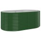 vidaXL Letto Giardino Acciaio Verniciato a Polvere 175x100x68 cm Verde vidaXL Letto Giardino Acciaio Verniciato a Polvere 175x100x68 cm Verde