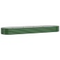 vidaXL Letto Giardino Acciaio Verniciato a Polvere 396x100x36 cm Verde