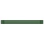 vidaXL Letto Giardino Acciaio Verniciato a Polvere 396x100x36 cm Verde