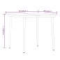vidaXL Set Mobili da Pranzo da Giardino Grigio e Nero 5 pz vidaXL Set Mobili da Pranzo da Giardino Grigio e Nero 5 pz
