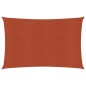 Vela Parasole 160 g/m² Terracotta 2x4,5 m in HDPE