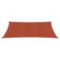 Vela Parasole 160 g/m² Terracotta 2x4,5 m in HDPE