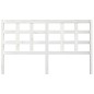 Testiera per Letto Bianca 165,5x4x100 cm Legno Massello di Pino Testiera per Letto Bianca 165,5x4x100 cm Legno Massello di Pino