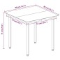 Set da Pranzo da Giardino 5 pz con Cuscini Polyrattan e Vetro Set da Pranzo da Giardino 5 pz con Cuscini Polyrattan e Vetro