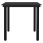 Set Mobili da Pranzo per Giardino 3 pz Grigio Scuro Set Mobili da Pranzo per Giardino 3 pz Grigio Scuro