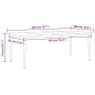 vidaXL Set da Pranzo da Giardino 9 pz Antracite vidaXL Set da Pranzo da Giardino 9 pz Antracite