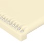 vidaXL Testiera ad Orecchio Crema 103x23x78/88 cm in Similpelle vidaXL Testiera ad Orecchio Crema 103x23x78/88 cm in Similpelle