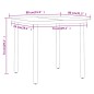 Set da Pranzo da Giardino con Cuscini 3 pz Nero Set da Pranzo da Giardino con Cuscini 3 pz Nero