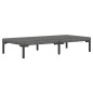 Set Divani da Giardino 10pz con Cuscini Polyrattan Grigio Scuro Set Divani da Giardino 10pz con Cuscini Polyrattan Grigio Scuro