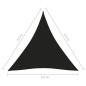 Parasole a Vela Oxford Triangolare 4,5x4,5x4,5 m Nero Parasole a Vela Oxford Triangolare 4,5x4,5x4,5 m Nero