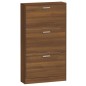 Scarpiera Rovere Marrone 59x17x108 cm in Legno Multistrato Scarpiera Rovere Marrone 59x17x108 cm in Legno Multistrato