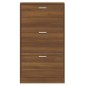 Scarpiera Rovere Marrone 59x17x108 cm in Legno Multistrato Scarpiera Rovere Marrone 59x17x108 cm in Legno Multistrato