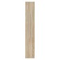 Scarpiera Rovere Sonoma 63x24x147 cm in Legno Multistrato