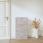 Scarpiera Grigio Cemento 59x17x108 cm in Legno Multistrato Scarpiera Grigio Cemento 59x17x108 cm in Legno Multistrato
