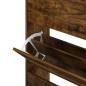 Scarpiera Rovere Fumo 63x24x147 cm in Legno Multistrato Scarpiera Rovere Fumo 63x24x147 cm in Legno Multistrato