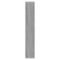 Scarpiera Grigio Sonoma 63x24x147 cm in Legno Multistrato