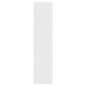 Scarpiera Bianco Lucido 63x24x103 cm in Legno Multistrato Scarpiera Bianco Lucido 63x24x103 cm in Legno Multistrato