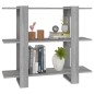 Libreria/Divisorio Grigio Sonoma 100x30x87 cm Libreria/Divisorio Grigio Sonoma 100x30x87 cm