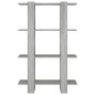 Libreria/Divisorio Grigio Sonoma 80x30x123,5 cm Libreria/Divisorio Grigio Sonoma 80x30x123,5 cm