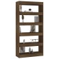 Libreria/Divisorio Marrone Rovere 80x30x166 cm in Truciolato Libreria/Divisorio Marrone Rovere 80x30x166 cm in Truciolato