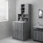Mobile per Lavatrice Grigio Sonoma 71x71,5x91,5 cm Mobile per Lavatrice Grigio Sonoma 71x71,5x91,5 cm