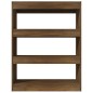 Libreria/Divisorio Rovere Marrone 80x30x103cm Legno Multistrato Libreria/Divisorio Rovere Marrone 80x30x103cm Legno Multistrato