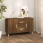 Credenza Rovere Marrone 100x36x60 cm in Legno Multistrato Credenza Rovere Marrone 100x36x60 cm in Legno Multistrato