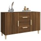 Credenza Rovere Marrone 100x36x60 cm in Legno Multistrato Credenza Rovere Marrone 100x36x60 cm in Legno Multistrato