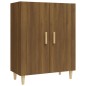 Credenza Rovere Marrone 70x34x90 cm in Legno Multistrato Credenza Rovere Marrone 70x34x90 cm in Legno Multistrato