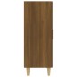 Credenza Rovere Marrone 70x34x90 cm in Legno Multistrato Credenza Rovere Marrone 70x34x90 cm in Legno Multistrato