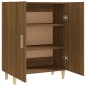 Credenza Rovere Marrone 70x34x90 cm in Legno Multistrato Credenza Rovere Marrone 70x34x90 cm in Legno Multistrato