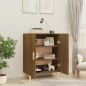 Credenza Rovere Marrone 70x34x90 cm in Legno Multistrato Credenza Rovere Marrone 70x34x90 cm in Legno Multistrato