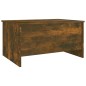 Tavolino Salotto Rovere Fumo 80x55,5x41,5 cm Legno Multistrato Tavolino Salotto Rovere Fumo 80x55,5x41,5 cm Legno Multistrato