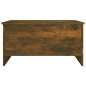 Tavolino Salotto Rovere Fumo 80x55,5x41,5 cm Legno Multistrato Tavolino Salotto Rovere Fumo 80x55,5x41,5 cm Legno Multistrato