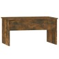 Tavolino Rovere Fumo 80x50,5x41,5 cm in Legno Multistrato Tavolino Rovere Fumo 80x50,5x41,5 cm in Legno Multistrato
