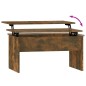 Tavolino Rovere Fumo 80x50,5x41,5 cm in Legno Multistrato Tavolino Rovere Fumo 80x50,5x41,5 cm in Legno Multistrato