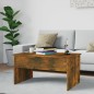 Tavolino Rovere Fumo 80x50,5x41,5 cm in Legno Multistrato Tavolino Rovere Fumo 80x50,5x41,5 cm in Legno Multistrato