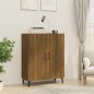 Credenza Rovere Marrone 70x34x90 cm in Legno Multistrato Credenza Rovere Marrone 70x34x90 cm in Legno Multistrato