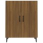 Credenza Rovere Marrone 70x34x90 cm in Legno Multistrato Credenza Rovere Marrone 70x34x90 cm in Legno Multistrato