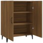 Credenza Rovere Marrone 70x34x90 cm in Legno Multistrato Credenza Rovere Marrone 70x34x90 cm in Legno Multistrato