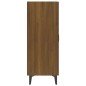 Credenza Rovere Marrone 70x34x90 cm in Legno Multistrato Credenza Rovere Marrone 70x34x90 cm in Legno Multistrato
